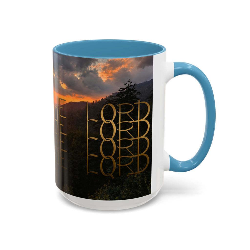 Christian Gift, Religious, Faith Gift, Praise the Lord Mountain Sunset Mug Coffee Mug
