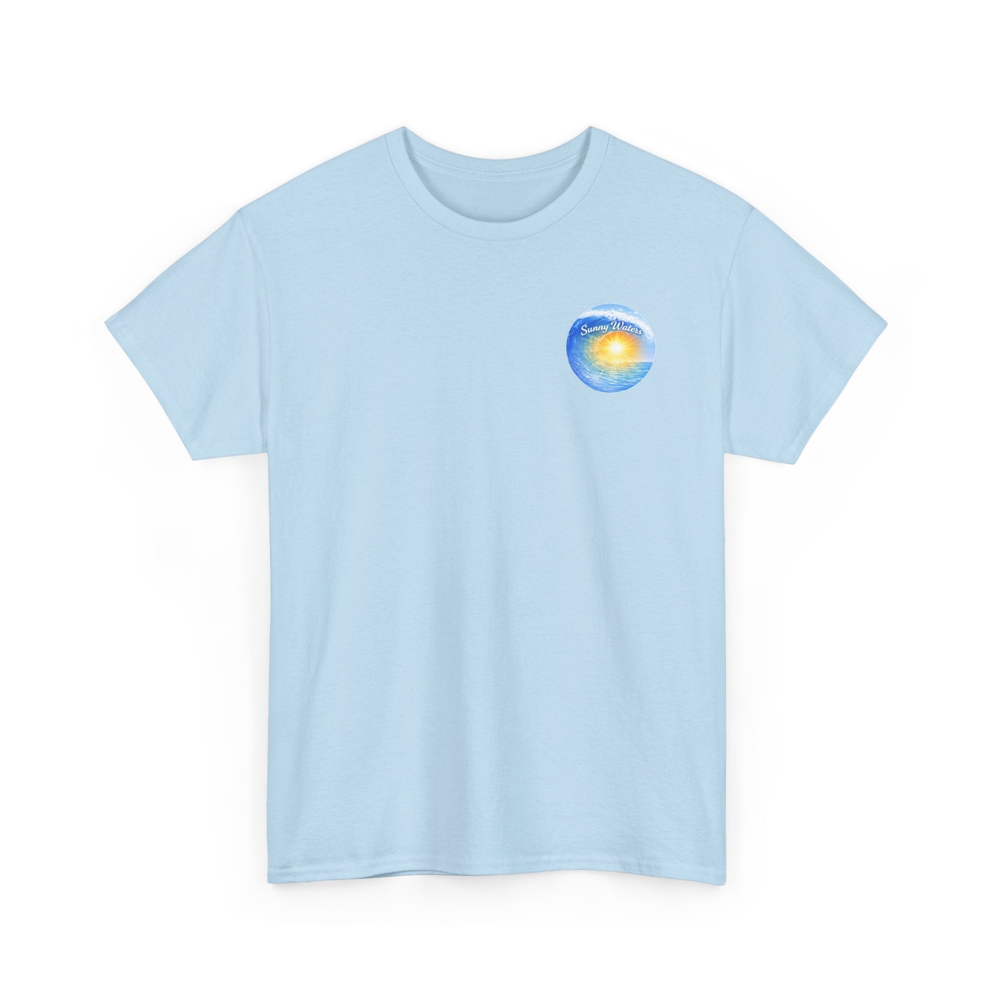Funny Gift, Silly, Be the Sunshine - Angler Fish with Babe - Unisex Heavy Cotton Tee