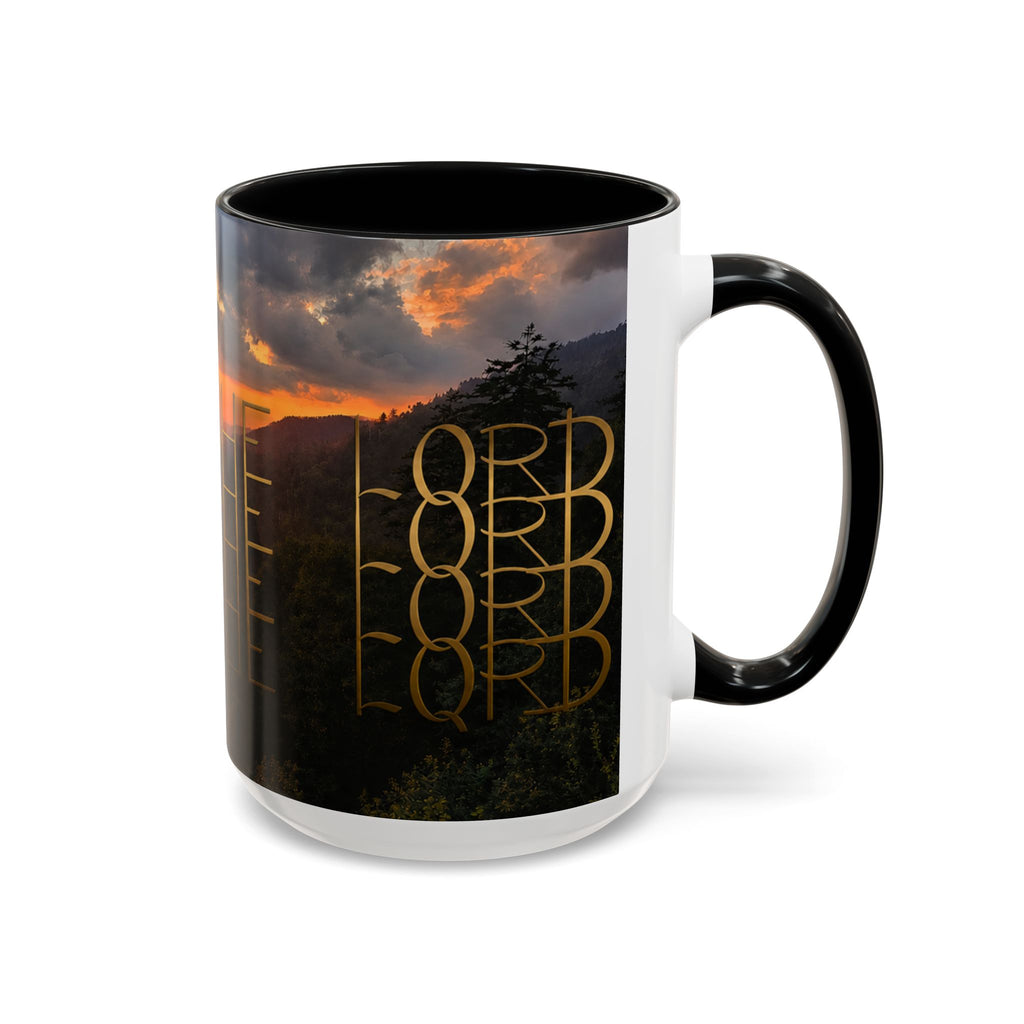 Christian Gift, Religious, Faith Gift, Praise the Lord Mountain Sunset Mug Coffee Mug