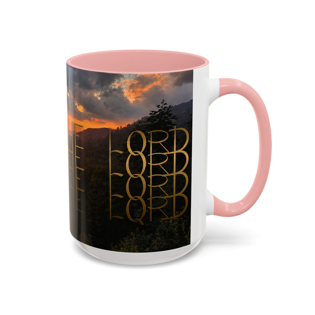 Christian Gift, Religious, Faith Gift, Praise the Lord Mountain Sunset Mug Coffee Mug