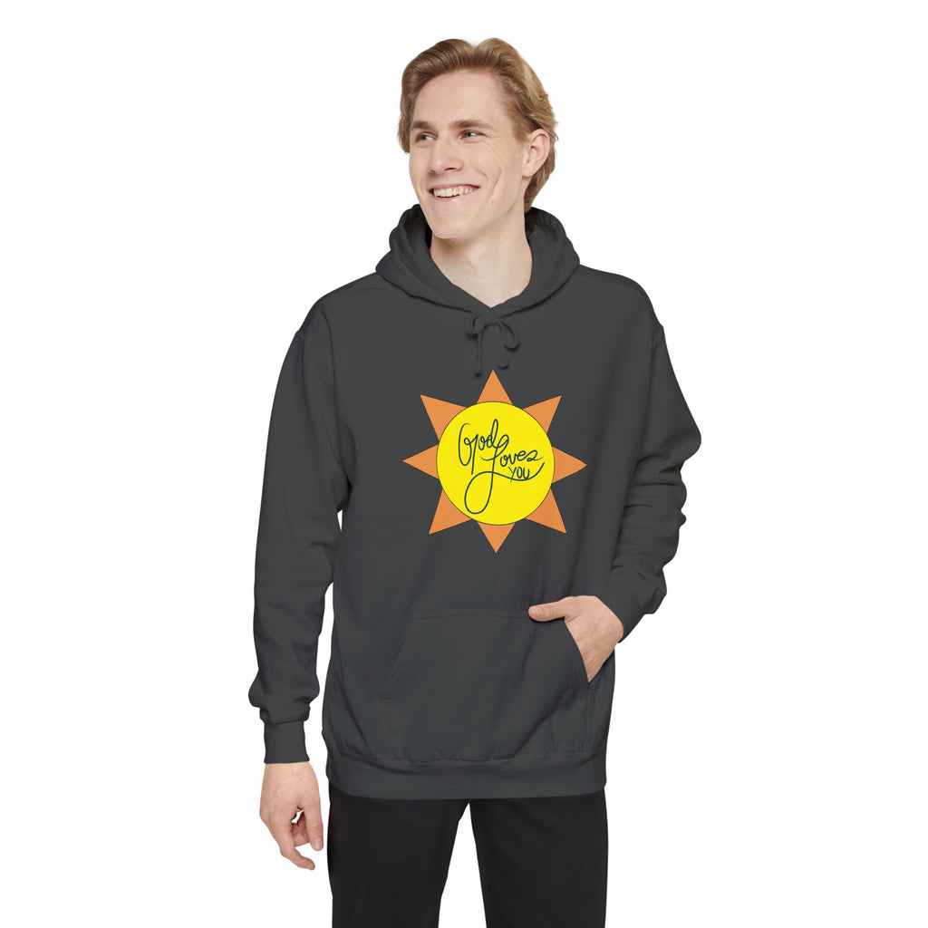 Christian Gift, Religious, Faith Gift, God Loves You Sweatshirt - Positive Inspirational Vibes hoodie