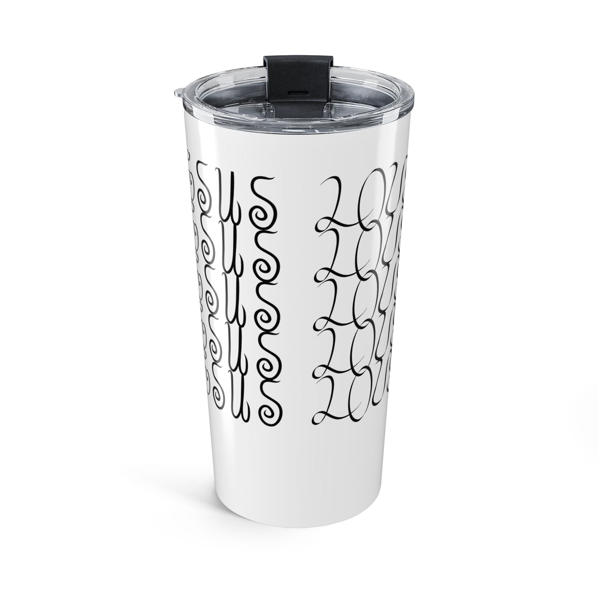 Christian Gift, Religious, Hidden Message, Secret Message, Faith Based- Love Like Jesus - 20oz. Inspirational Coffee Tumbler