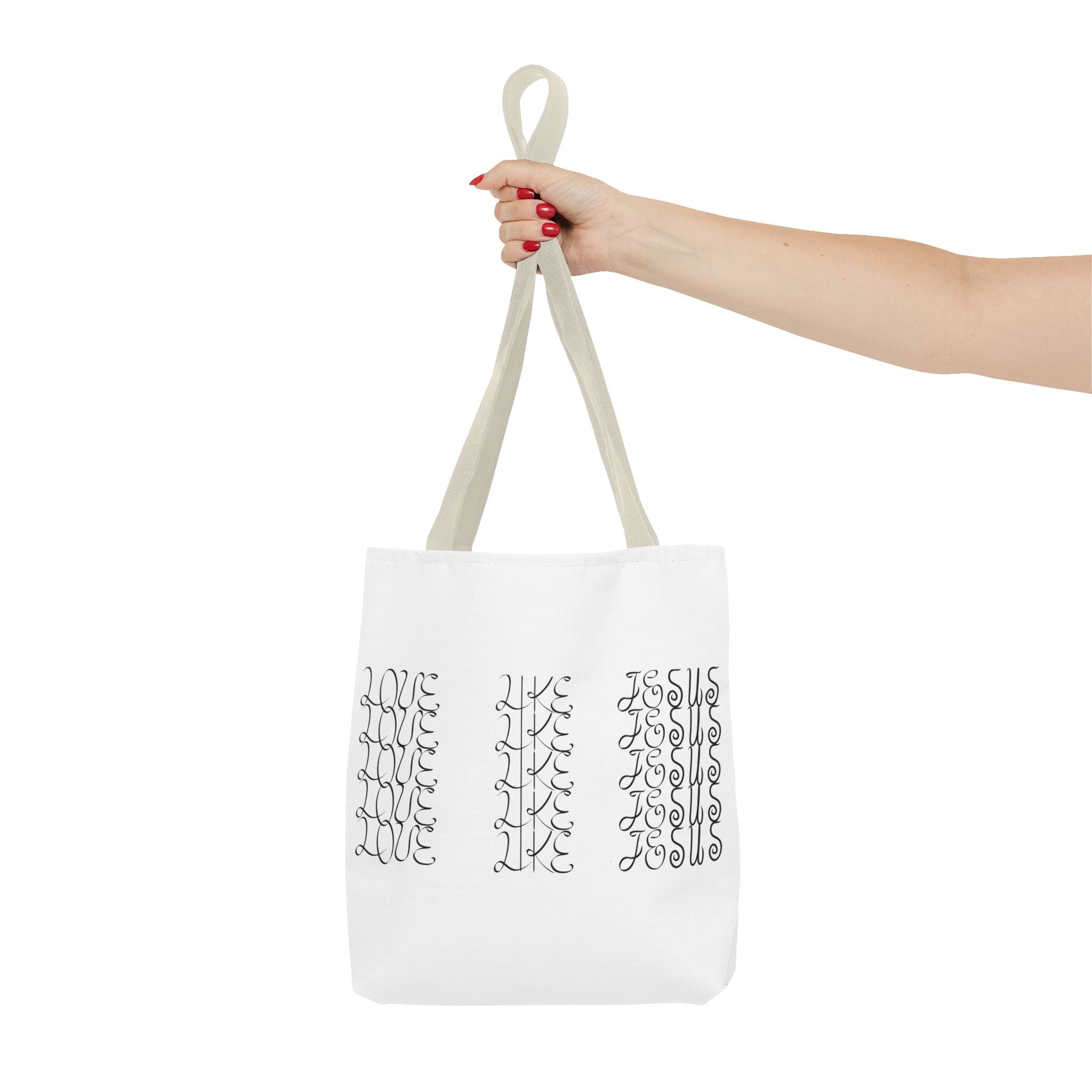 Christian Gift, Religious, Faith Gift, Love Like Jesus/Trust the Lord - Inspirational Tote
