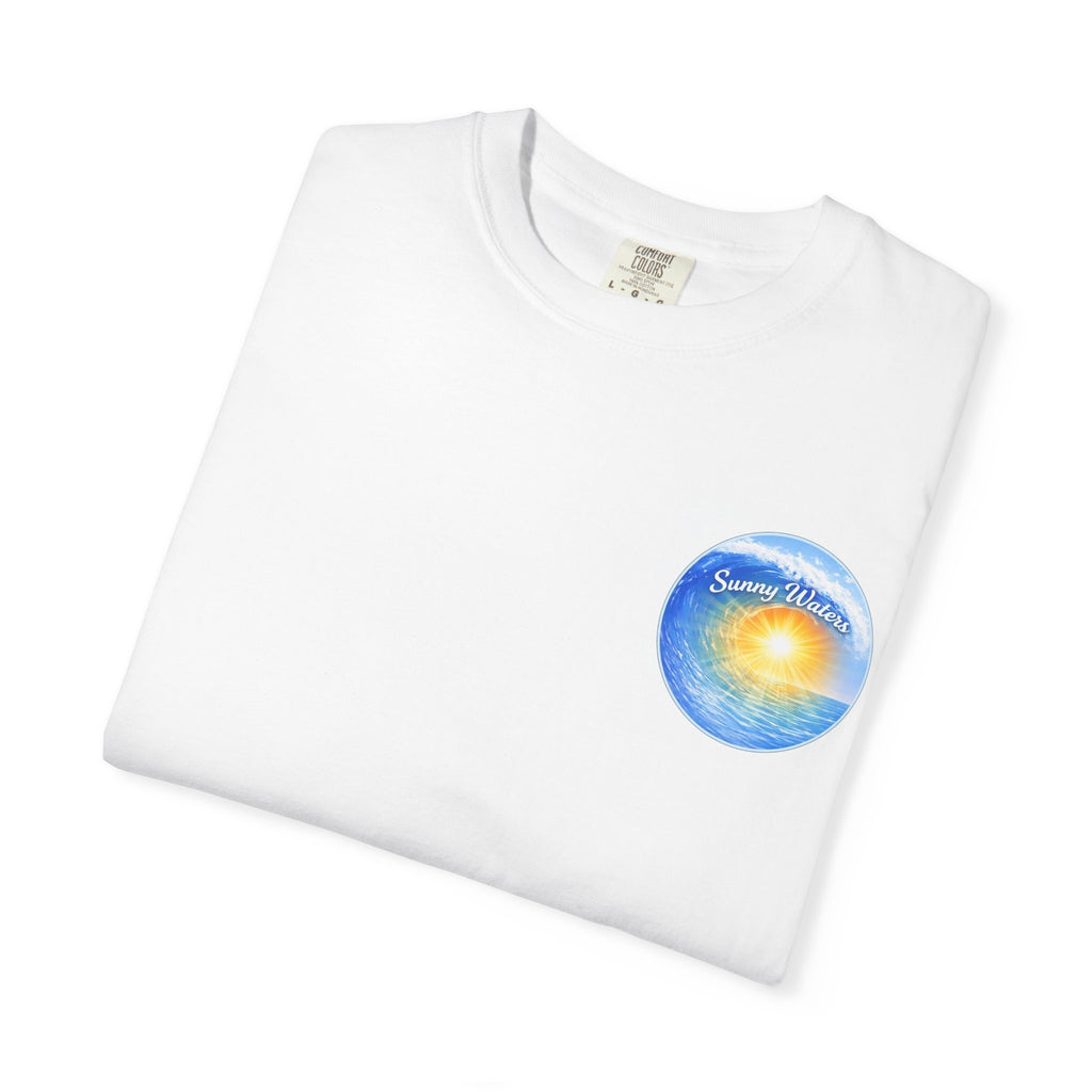 Christian Gift, Religious, Faith Gift, Praise the Lord Sunrise T-shirt | Sunset Gradient Back Print