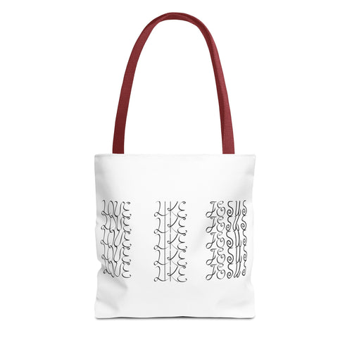 Christian Gift, Religious, Faith Gift, Love Like Jesus/Trust the Lord - Inspirational Tote