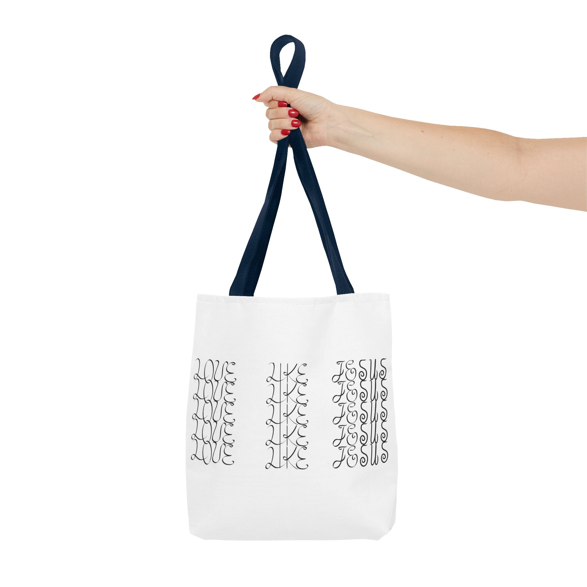 Christian Gift, Religious, Faith Gift, Love Like Jesus/Trust the Lord - Inspirational Tote