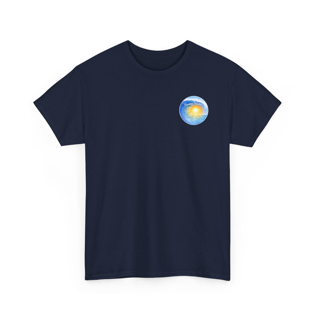 Funny Gift, Silly, Be the Sunshine - Angler Fish with Babe - Unisex Heavy Cotton Tee