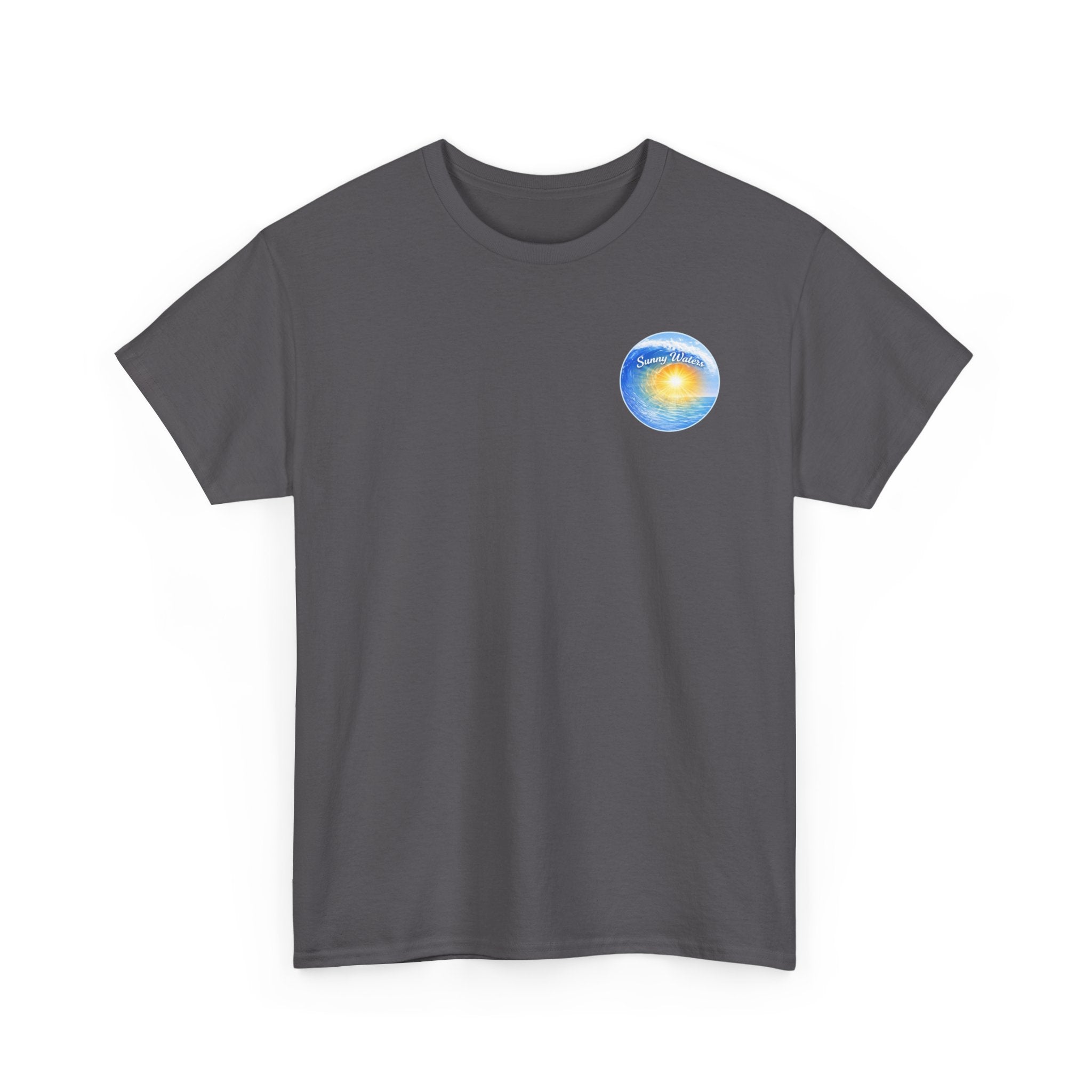 Funny Gift, Silly, Be the Sunshine - Angler Fish with Babe - Unisex Heavy Cotton Tee