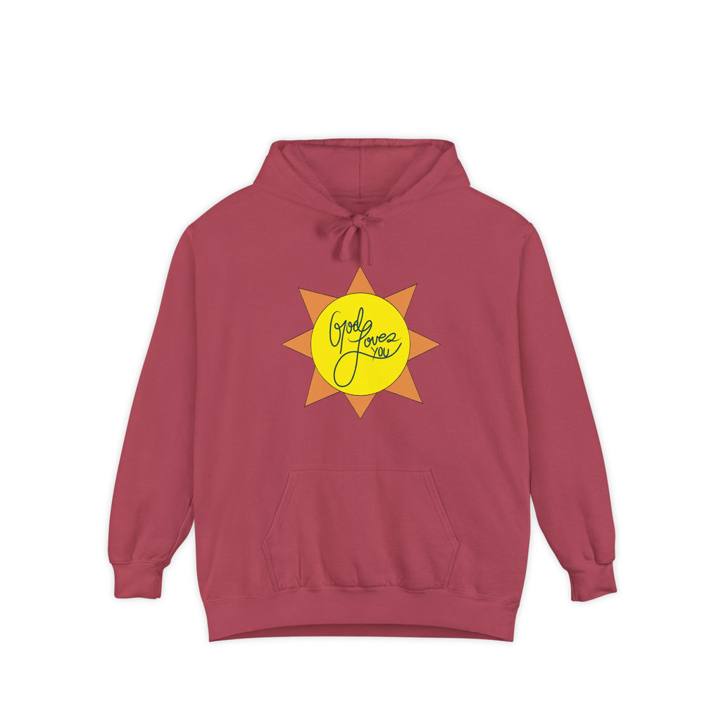 Christian Gift, Religious, Faith Gift, God Loves You Sweatshirt - Positive Inspirational Vibes hoodie