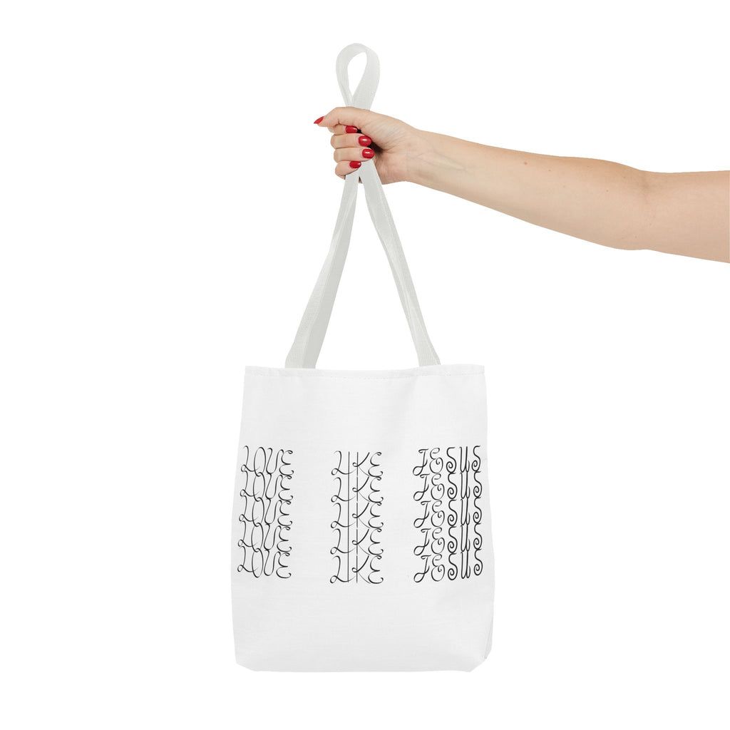 Christian Gift, Religious, Faith Gift, Love Like Jesus/Trust the Lord - Inspirational Tote