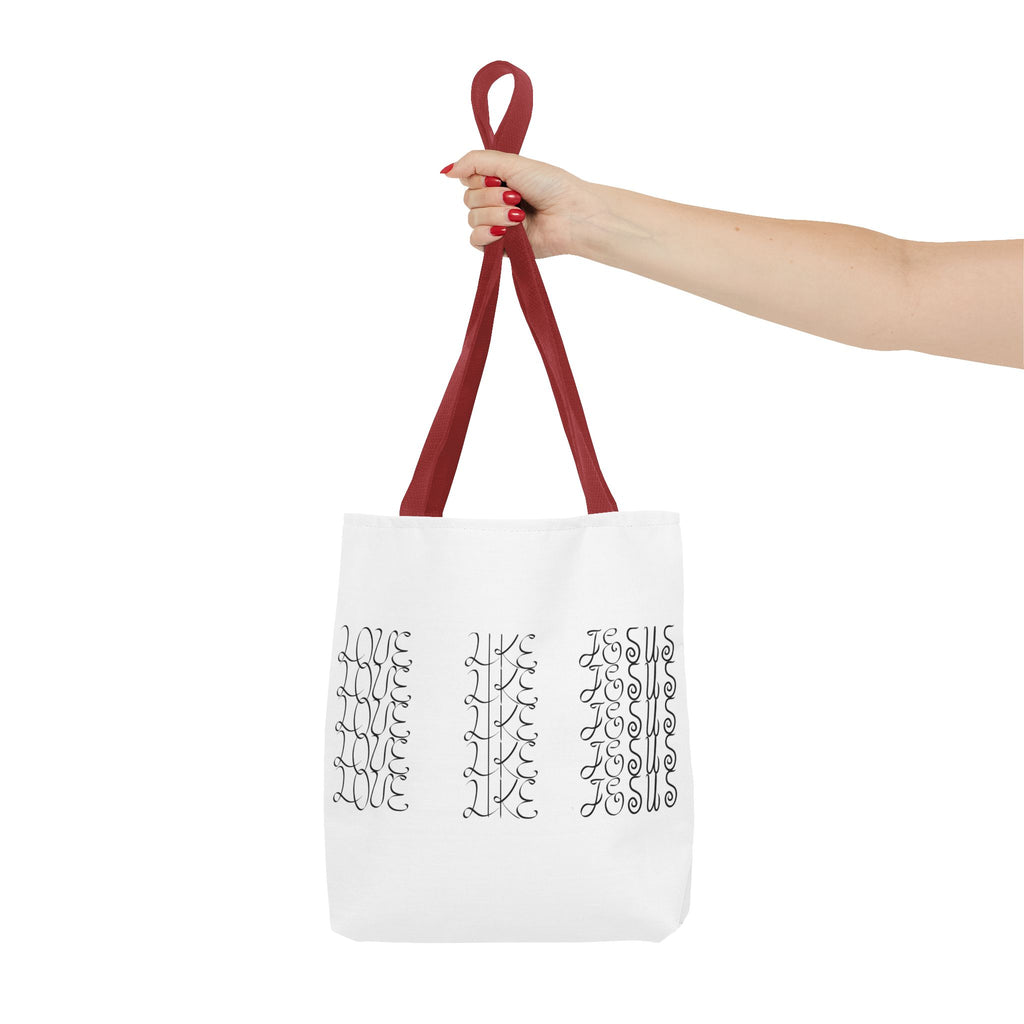 Christian Gift, Religious, Faith Gift, Love Like Jesus/Trust the Lord - Inspirational Tote