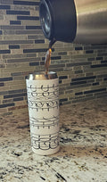 Christian Gift, Religious, Hidden Message, Secret Message, Faith Based,- Praise the Lord - 20oz. Inspirational Insulated Coffee Tumbler