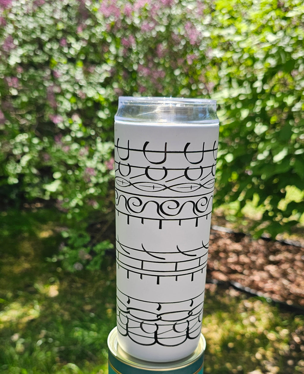 Christian Gift, Religious, Hidden Message, Secret Message, Faith Based,- Praise the Lord - 20oz. Inspirational Insulated Coffee Tumbler